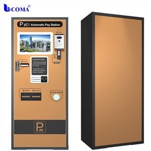 Auto Peye Estasyon Bill Peman Terminal Otomatik Peman Kiosk Ekipman pou Gare
